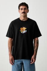 Vans tricou pentru bărbați din bumbac 9BY2-TSMZEL_99A (VN0010FRBLK1)