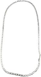  Unisex ezüst 925 lánc, Jolie Silver, Zsilipos lánc modell, 12.22 g, 55 cm, Ezüst szín