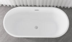 Sanotechnik YORK fényes fehér szabadonálló kád 170x75 (G9042)