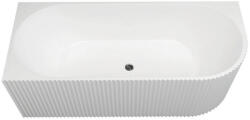 Sanotechnik BALI fehér színű sarok kád 170x80 balos kivitel (G9038)