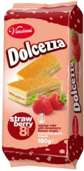  VINCINNI Dolcezza piskóta szelet epres - 8x22, 5g