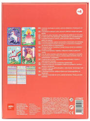 APLI Joc Creativ Mozaic De Diamante, 4 Coli - Apli (apl17927)