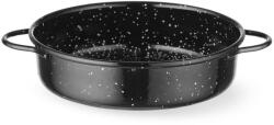 HENDI Casserole edény, zománcozott, , Fekete, ⌀160x(H)45mm (622544)