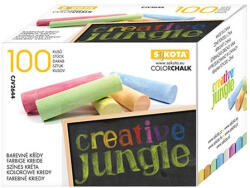 Creative Jungle Táblakréta CREATIVE JUNGLE színes kerek 100 darabos (CJV2644)