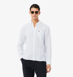 Lacoste Bleu Clair csíkos férfi lenvászon ing 42 L (CH6985-29I)