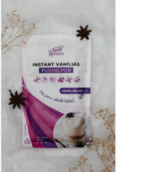 Szafi Reform Instant vaníliás pudingpor (gluténmentes) 70g (SZAFI-SZFRNSTVP70)