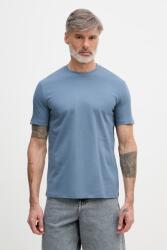 Giorgio Armani T-shirt férfi pamut - kék XXL