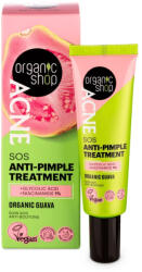 Organic Shop ACNE SOS Pattanás elleni gél bio guavával - 30 ml