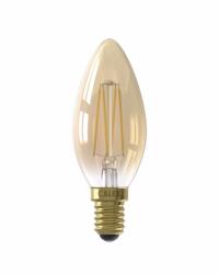 Calex Bec LED Filament Lumanare E14 Gold 3.5W Dimabil 2100K CA0238-1x Becuri (CA0238-1x)