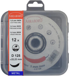 ABRABORO Chili fém és inox vágókorong 125x1, 0x22mm saválló és rozsdamentes acél vágásához - bakonykotoelem - 2 808 Ft