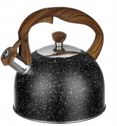 Krisberg Acél vízforraló 2.5L, indukciós, fekete, Krisberg KS-2597 (RK 2597)