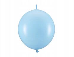 PartyDeco Lufik összekötővel, 28cm, Pastel Baby Blue (1 op. 20 db)