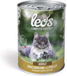  Leo's macskakonzerv Adult Csirke 415g - tenyesztoitap