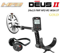  XP DEUS II GOLD 24X13FMF HF2-RC-WSAST fémdetektor fémkereső