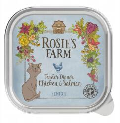 Rosie's Farm Senior nedves eledel csirkével és lazaccal 100g