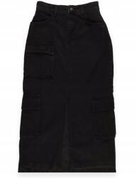 Boohoo MIDI Farmer Szoknya Xs