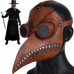  Maszk Doktor Pestis Holló Madár Latex Halloween Cosplay Jelmez (R-O176)