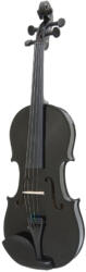 DEPOX Vioara clasica din lemn 3/4 toc inclus, negru (1436)