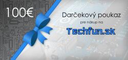 TECHFUN Ajándék utalvány - 100€ (251590)