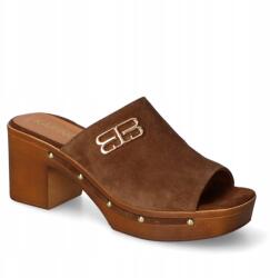 Karino Flip-flop papucs Karino 5093/015-P barna velúr 39 (5093/015-P 39)