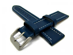 LBS Curea Ceas Piele Naturala (bleumarin) 18mm