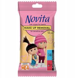 Go Wipes Novita Sensitive Kíméletes Nedves Sminklemosó törlőkendő 12 db (4823071663839)