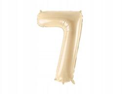 PartyDeco Fólia lufi ''7'', 72cm, Bézs