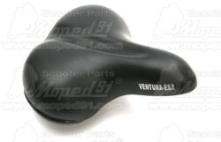  kerékpár nyereg, kényelmes elasztomer rugózás, hossz: 254 mm, szélesség: 218 mm (city nyereg) VENTURA Német Minőség