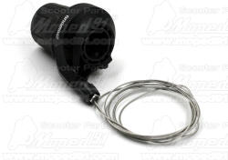  MTB kormányváltó jobb SHIMANO Revoshift SL-RV200-6R 6 sebességes 2500 mm belső bowdennel LYNX Német Minőség