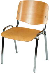 LINEA ISO WOOD CROM natúr lakozott szék VSZ012
