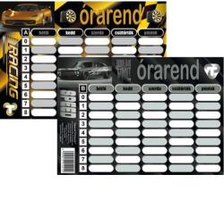 T-Creativ Órarend 117x165 cm 25 db/csomag T-Creativ Sportcars (N13052TSC)
