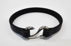  H3311 Férfi Karkötő Szíj Fekete 20cm (123)