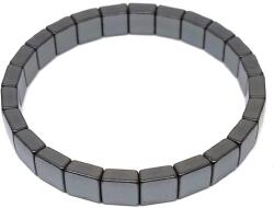 R. M. ékszer Hematit négyzet karkötő 8mm (059163RM18)