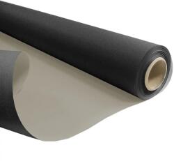 CREASTYL Hartie impachetat cadouri Neagra-Gri DUO in rola 0, 69 x 50 metri