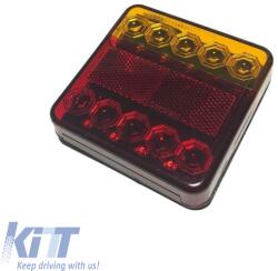  Led Rear Light Set suitable for 12 Volt 95x95x20 mm 1 Pc (CGRTLAR6038056)