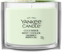 Yankee Candle Üveg Votív Gyertya Cucumber Mint Cooler - gyertyakvilaga