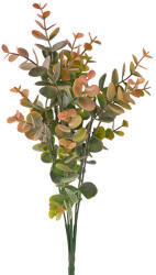 Valex Decor Eukaliptusz csokor, 7 ágú, 34cm magas - Barnás zöld (LD015-02)