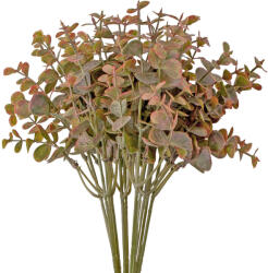 Valex Decor Eukaliptusz köteg, 34cm magas, 12 szálas - Pinkes zöld (AF070-01)