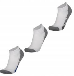Skechers 3 db-os férfi félig terry Q-fehér zokni S114981-HWHT (S114981-HWHT)