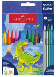 Faber-Castell Carioca 10+3 culori Faber Castell Dinozauri, 554214 (FC554214)