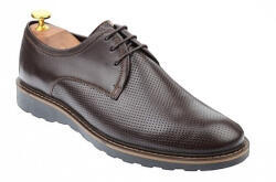 Lucas Shoes Marimea 41 Pantofi barbati casual din piele naturala Maro 336A, marimea 41