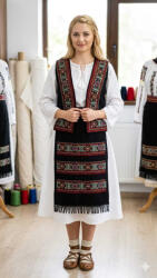 Ie Traditionala Vesta broderie pentru fetite Suzana