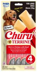 Inaba Foods Churu Terrine Maxi Dog Recompense cu Pui si Vita 54 Gr x 4 Buc