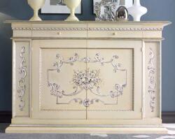 Settimo Comoda Medici 2 din lemn cu decor in relief, 180 x 122 cm (EU323) Comoda