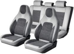 AVEX Set huse scaune auto Premium, model BLAZE Elite, design Sportiv, universale, ergonomice, Piele Ecologica cu insertii textile, c (AVX-USVG57)