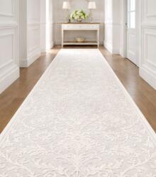 Itea Traversa ITEA 42001-101, Inaltime Fir 10 mm, Latime 0.58m, Marime 58 x 500 cm, Ivory, Alb, Festonata Surfilata Tivita, Antialergica, Polipropilena, Living, Dormitor, Coridor, Hol Covor
