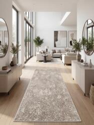 Itea Traversa ITEA 42003-102, Inaltime Fir 10 mm, Latime 0.58m, Marime 115 x 200 cm, Ivory, Crem si Maro, Festonata Surfilata Tivita, Antialergica, Polipropilena, Living, Dormitor, Coridor, Hol Covor