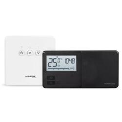 Auraton Termostat ambient Auraton Tucana SET, fara fir, programabil, negru (TUCANASETBLACK) - termostat-wifi