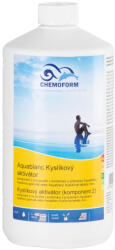 Chemoform AG Activator de oxigen activ pentru piscină, Chemoform 0590, alb, 1 l, fără clor, algicid, pentru granule de oxigen, componenta 2