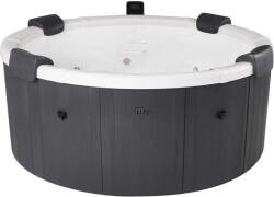 MSpa Jacuzzi, MSpa Frame Denver F-DE066W, 6 persoane, 970 l, 182 x 70 cm, funcție de masaj, iluminare LED, dezinfectare UVC, placare cu aspect de lemn (8050650)